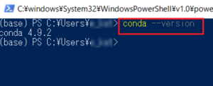 Anaconda（Windows10）