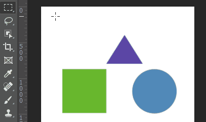Photoshop：選択範囲の指定方法：正方形（または真円）を作る方法